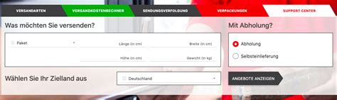 paket versandkostenrechner